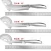 Cuchillo de panadero cuchillo para matar cerdos raspado pelado cuchillo afilado para desangrar cuchillo para frutas para sacrificar cerdos, ganado y ovejas se puede usar para pelo