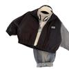 Chaqueta Infantil Bangcheng 2026 Primavera y Otoño Nueva Estilo Coreano Chaqueta de Color Sólido para Niños Top de Otoño al por Mayor desde el Fabricante