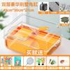 Tanque para Tortuga de Casa de Doble Capa con Terraza Tanque Grande para Tortuga Brasileña Tanque para Tortuga Casa para Tortuga Acuario Estanque para Tortuga
