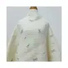 Tela de Gasa de Doble Capa Estampada con Lazo de 125g para Ropa de Bebé y Niños, Mantas, Baberos, Pijamas y Materiales para Ropa de Casa