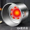 Olla Multifuncional para Cocinar Fideos de Acero Inoxidable, Olla para Dumplings de Negocio de Fideos, Olla para Sopa de Carnes Estofadas, Olla Caliente Picante, Estufa para Cocinar Oden