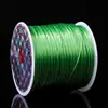 Corda Elástica Plana Círculo Grande, Resistente ao Desgaste, Adequada para Enfiamento de Contas, Pulseiras de Cristal, Fio Elástico Colorido, Joias Artesanais, Corda para Tecelagem, Atacado