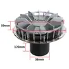 Funil sifão para água da chuva Funil sifão para água da chuva de aço inoxidável 304 Estrutura de aço Funil para calha e tubo de descida Funil de descarga direta para água da chuva
