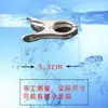 Llavero Etiqueta de Número para Almacenamiento en Vestuario de Baño Pulsera de Resorte Colgante con Clip de Acero Inoxidable Organizador de Llaves de Coche