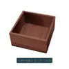 Caja de almacenamiento organizadora de certificados de madera vintage para cosméticos y joyas de escritorio, caja de madera con esquinas cortadas práctica