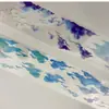 Cinta con Estampado Dorado, Letras de Hoja de Arce con Temática de Garrote Estilo Antiguo, Material Fluido con Temática de Chica, Paquete de Pegatinas para Estudiantes