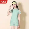 Traje de baño para niños Niña 2025 Nuevo Verano Secado Rápido Traje de baño de una pieza para niñas Niños medianos y grandes Estudiantes de secundaria Traje de baño conservador