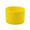 Cubierta de Taza Aislante Antideslizante de Silicona Pura Cuadrada y Redonda de 7/7.5cm Cubierta de Taza Recta Taza de Vidrio Taza Aislante Anti-Escaldaduras