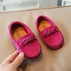 Novos Mocassins Infantis Estilo Coreano Outono 2026, Sapatos de Couro para Meninas, Sapatos de Princesa, Sapatos para Meninos, Sapatos de Bebê, Sapatos Individuais com Solado Macio