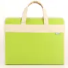 Bolsa de arquivo de tecido A4 Bolsa de órgão de tecido Pasta multicamadas Bolsa de zíper de estudante Bolsa de órgão