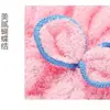 Gorro Sencillo de Coral Fleece para Secar el Cabello, Gorro Absorbente de Coral Fleece para Secar el Cabello de Mujer, Toalla Envolvente para Cabello Largo, Turbante para la Cabeza, Gorro de Ducha