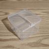 Caja de Plástico Transparente de PP para Organizar Cuentas, Pegatinas Cuadradas, Productos Pequeños, Cuentas de Arcilla, Sellos, Empaque y Almacenamiento