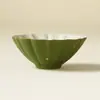 Xícara de Chá de Cerâmica Pequena Mandarina Verde com Detalhes em Ouro, Exquisite Caneca Mestra para Uso Pessoal, Xícara de Chá Doméstica, Conjunto de Chá de Alta Qualidade