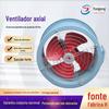 Ventilador Axial de Exaustão Htf Ventilador Axial Ventilador Axial de Exaustão à Prova de Explosão para Fumaça de Incêndio Ventilador de Exaustão de Fumaça Resistente a Altas Temperaturas