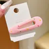 Presilha de Cabelo Doce Colorida de Bolinhas para Mulheres, Presilha Lateral para Mechas para Meninas, Linda Presilha Bico de Pato Acessório de Cabelo