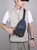 Bolso cruzado informal y versátil para deportes al aire libre, bolso cruzado ligero y moderno para el día a día y viajes, bolso multifuncional elegante para hombre