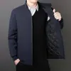 Invierno Transfronterizo Nuevo Abrigo de Algodón para Hombre Chaqueta Gruesa y Cálida Chaqueta Casual de Algodón para Hombre Chaqueta para Personas de Mediana Edad y Mayores Dropshipping