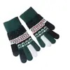 Guantes Gruesos con Pantalla Táctil de Nuevo Diseño, Guantes Jacquard Cálidos de Invierno, Guantes Cálidos a Prueba de Frío para Ciclismo al Aire Libre