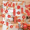 Decoraciones para Fiesta de Inauguración, Adornos Colgantes, Pequeños Colgantes de Bonsái, Decoración para Casa Nueva, Mudanza a Casa Nueva, Suministros para Ceremonia de Inauguración