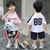 Conjunto de Ropa de Verano para Niños Ultraman 2026 Nuevo Bebé Delgado de Manga Corta Ropa Deportiva de Verano para Niños