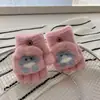 Luvas Flip-Up para Crianças de 2-7 Anos 25 Luvas de Outono e Inverno para Escrever para Meninos e Meninas Luvas Quentes de Desenho Animado Fofo