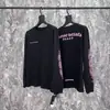 Versión Correcta Cro CH Algodón Puro de Alta Calidad Camiseta de Manga Larga Estampada para Hombre y Mujer Venta al por Mayor Artículos en Stock Venta al por Mayor Europea Americana Explosivo
