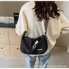 Bolso Pequeño Casual de Tela Oxford con Correa Ancha para el Hombro para Mujer 2025 Nuevo Bolso Simple para el Trabajo Bolso Cruzado de Gama Alta de Nicho para Mujer