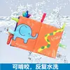 Libros para Niños Bebé Estéreo Libro de Tela con Cola de Tela Bebé No Puede Romper Libro de Tela Silencioso Libro de Tela con Cola de Animal Fabricante