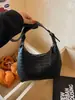 Bolsa feminina transfronteiriça 2026 nova versátil de palha, bolsa de ombro, bolsa de bolinho, bolsa de ombro moderna e elegante para o dia a dia