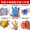 Pelota de Fuerza Agarre Mano Dedos Mano Ancianos Ejercicio Accidente Cerebrovascular Hemiplejia Función de Cinco Dedos Equipo de Entrenamiento de Rehabilitación