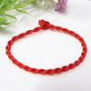 Pulseira de Cordão Vermelho de Presente Taobao Acessório Pequeno Pulseira de Cordão Vermelho Atacado Gato de Cerâmica Pequeno Presente Brinde Fabricante