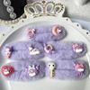 Novo estilo coreano bonito menina hairpin suave bonito pelúcia rosa crianças quebrado cabelo BB clip all-match acessórios de cabelo franja clipe lateral