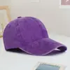 Sombreros Lavados Estilo Coreano para Exteriores Venta al por Mayor Personalizada Protección Solar de Verano Sombreros Vintage Gorras Visera Bordado de Logo