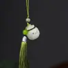 Difusor Fluorescente Saquito Chino Pastilla de Incienso Colgante Cadena para Teléfono Móvil Colgante Bolsa de Calabaza Colgante para Llaves Colgante para Teléfono Móvil