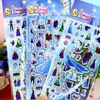 Labubu Capibara Avengers Sanrio Stitch Frozen Pegatinas de Burbujas de Dibujos Animados para Niños