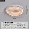 Lâmpada de Teto para Corredor em Estilo Antigo de Entrada de Varanda, Cor Nogueira Retrô, Lâmpada Redonda para Estudo, Proteção para os Olhos, Lâmpada de Quarto, Lâmpadas