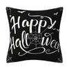 Fundas de Almohada de Halloween Más Vendidas Transfronterizas Cojines de Decoración para el Hogar Amazon Fundas de Almohada de Lino para Sofá Venta al por Mayor