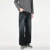 Jeans de pierna recta para hombre 2026 nuevo modelo marca retro americana de alta gama a la moda pantalones de pierna recta holgados para hombre pantalones largos para hombre