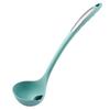 Nuevo utensilio de cocina de silicona grado alimenticio colador de aceite cuchara para sopa espátula de silicona sartén antiadherente espátula especial traje de cuchara para sopa en stock