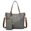 Bolso Tote de Diseño Único Madre-Hijo para Mujer, Bolso de Mano Suave de Cuero de Gran Capacidad con Correa Ancha para el Hombro, Versátil Set de Dos Piezas Cruzado