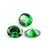 Zircón Verde Forma Ovalada Piedra Suelta Anillo con Piedra Preciosa Forma de Huevo Cara de Anillo Circonita Cúbica Sintética Fabricante Joyería al por Mayor Lujo Ligero