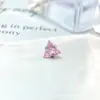 Brincos de Tarraxa Triangulares de Zircônia com Garra em Liga de Titânio F-136 Piercing Labial de Zircônia com Rosca Interna de Titânio G23 Joias para Piercing
