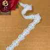 Seda de Leche Código de Barras Pequeño Accesorios para Ropa Infantil Bordado de Encaje Bordado por Computadora Adornos 2cm Al por Mayor Encaje Lolita