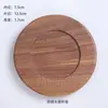Posavasos de Madera de Nogal Antiescaldante Aislamiento Térmico Posavasos Multiestilo Posavasos para Taza Partes de Juego de Té Posavasos Antiescaldante para Taza