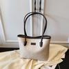 Bolsa Versátil de Moda High-End de Ombro Único para Mulheres 2025 Outono Nova Bolsa Tote Estudantil de Grande Capacidade