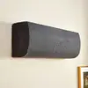 Capa para Ar Condicionado de Parede Anti-Sujeira Universal Quatro Estações Midea Gree Haier Elástica Estilo Simples Cor Pura Cobertura Total contra Poeira