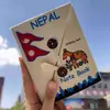 Set de Materiales para Diario DIY de Planta Benlucata Hecha a Mano Nepalí / Bolsillo de Papel Portátil Papel Grueso para Cuaderno