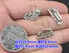Plata de Ley S925 Hebilla de Solapa Prensada con Palabra de Bendición Fénix Retro Pulsera Trenzada Hebilla de Conexión para Collar Accesorios de Precisión DIY