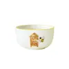Estilo Primavera Ins Bol de Cerámica Bol de Arroz Creativo Relieve Bol Pequeño Bol para Fideos Bol para Sopa Bol Occidental para Ensalada Vajilla Amazon