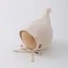 Gorro para Bebé Jingqi Otoño e Invierno Gorro Cortavientos con Protección para los Oídos para Recién Nacidos Niños y Niñas Primavera y Otoño Gorro de Poner Ajustable